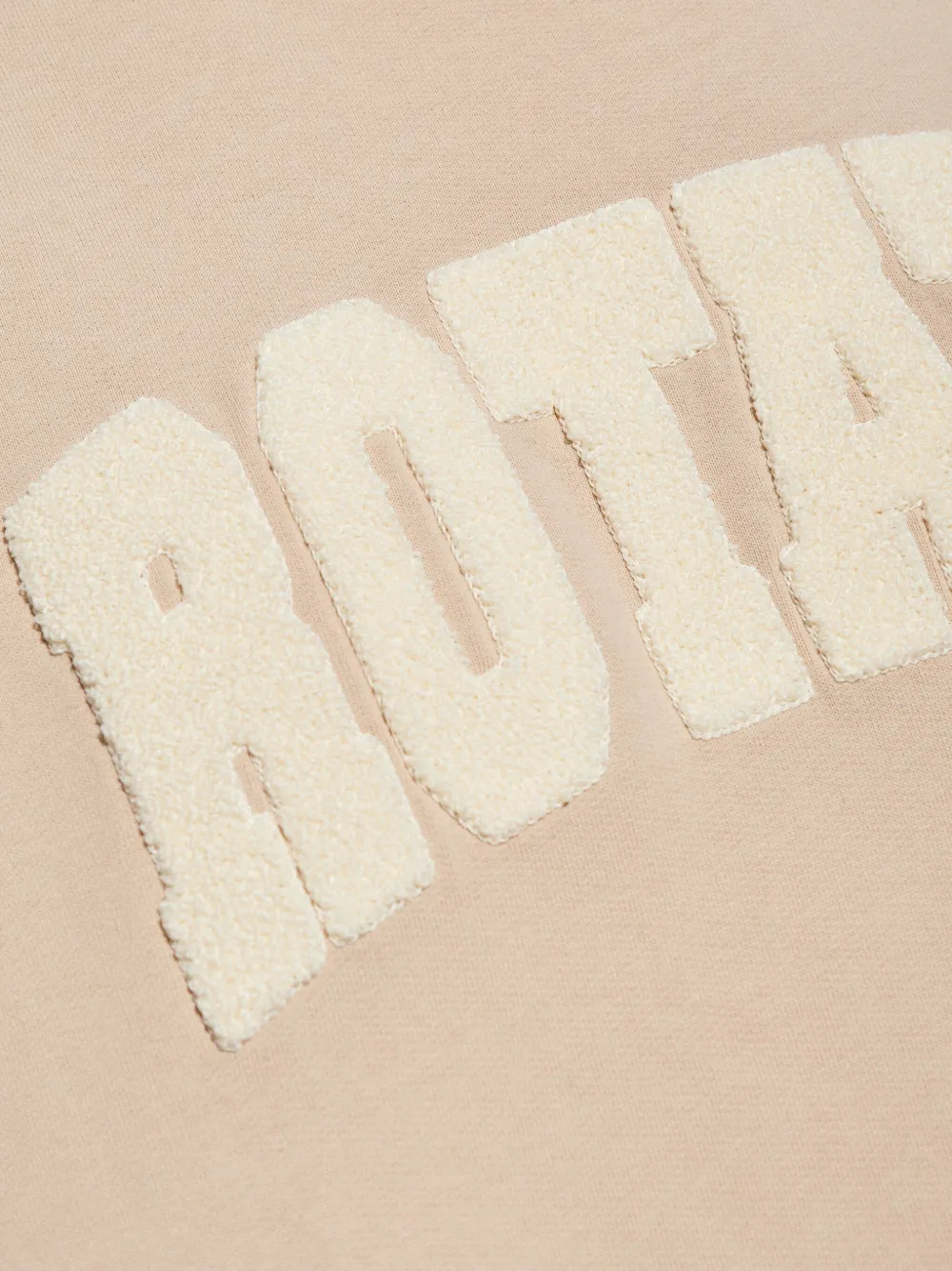 ROTATE BIRGER CHRISTENSEN Sweater met logopatch Beige