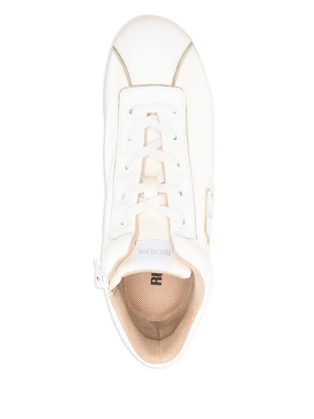 RUCOLINE Minnie sneakers met logodetail Wit