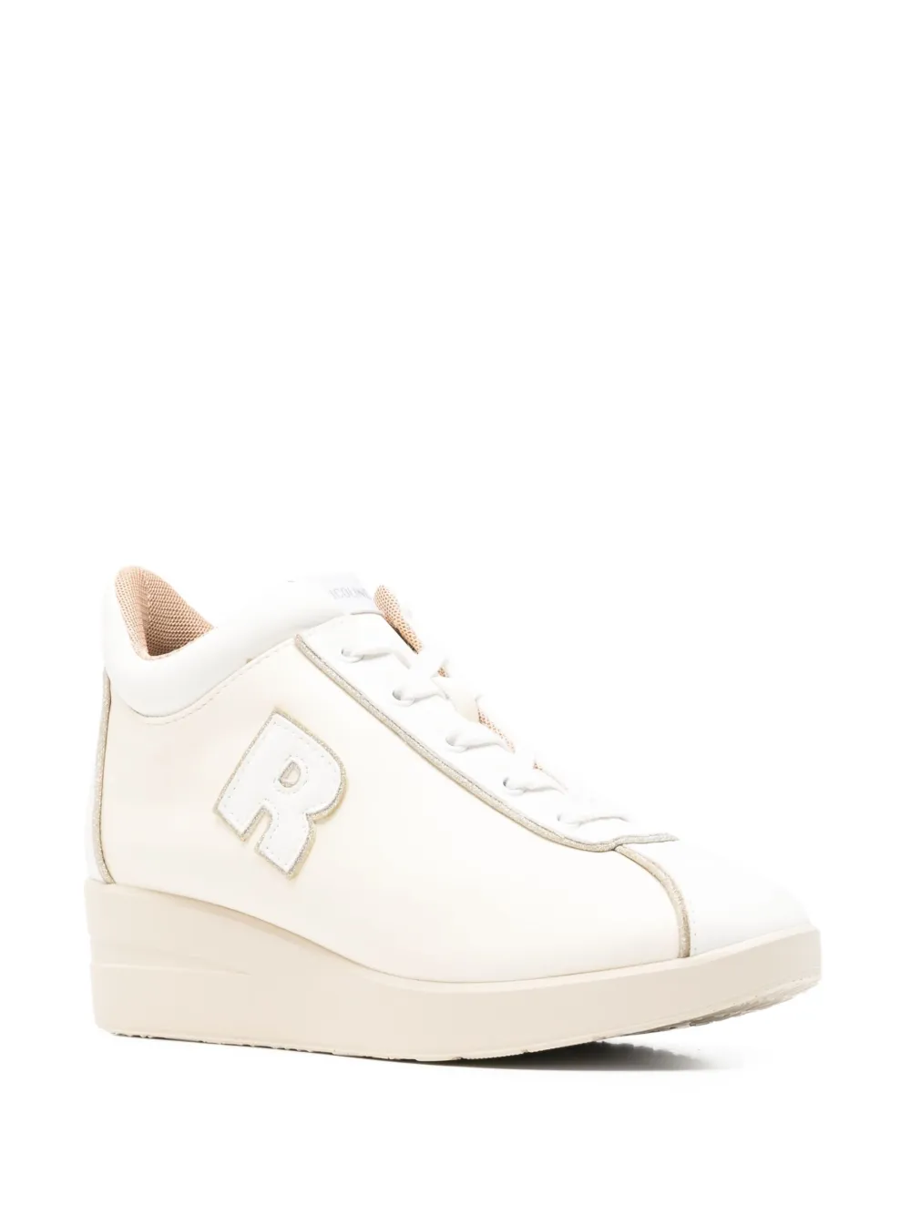 RUCOLINE Minnie sneakers met logodetail - Wit