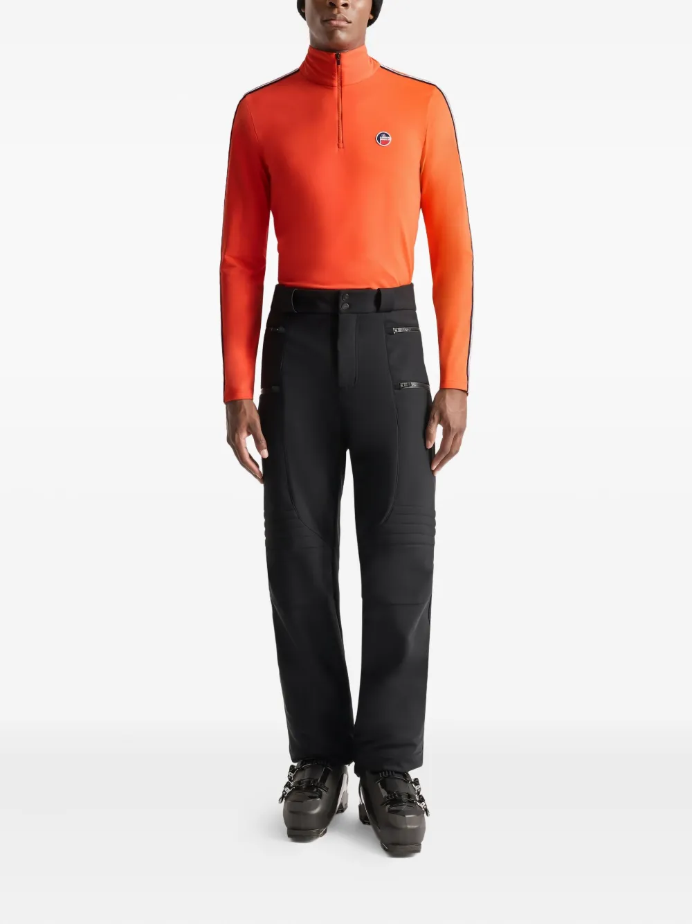 Fusalp Mario sweater - Oranje