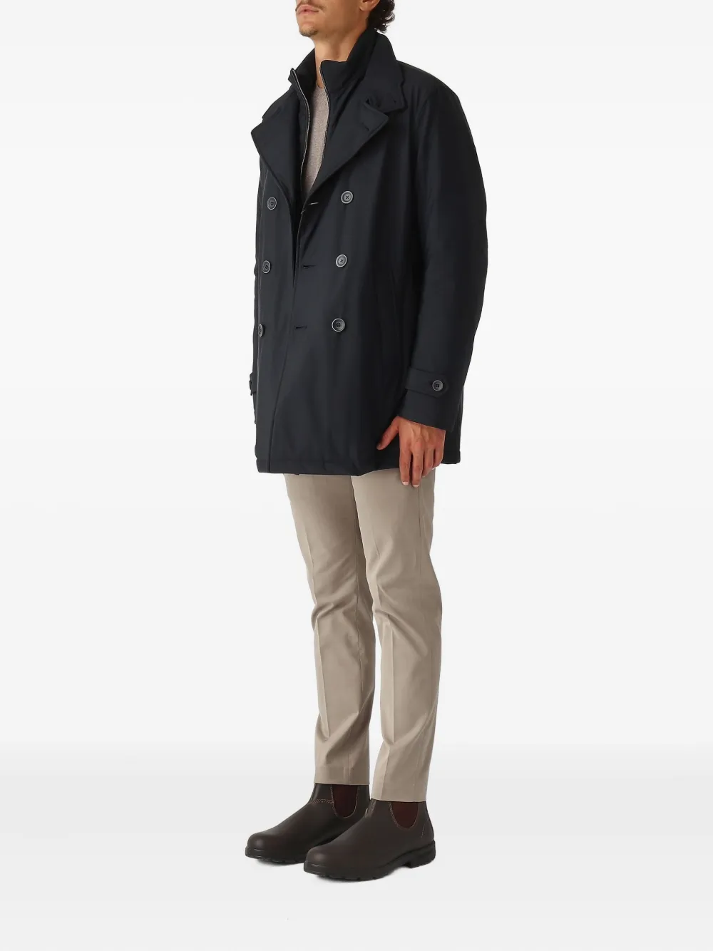 Herno padded double-breasted peacoat | Peacoats | Image 2