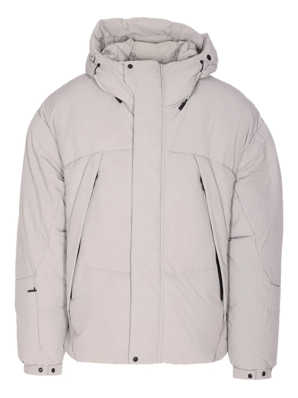JG1 hooded down jacket | Neutrals | Image 1