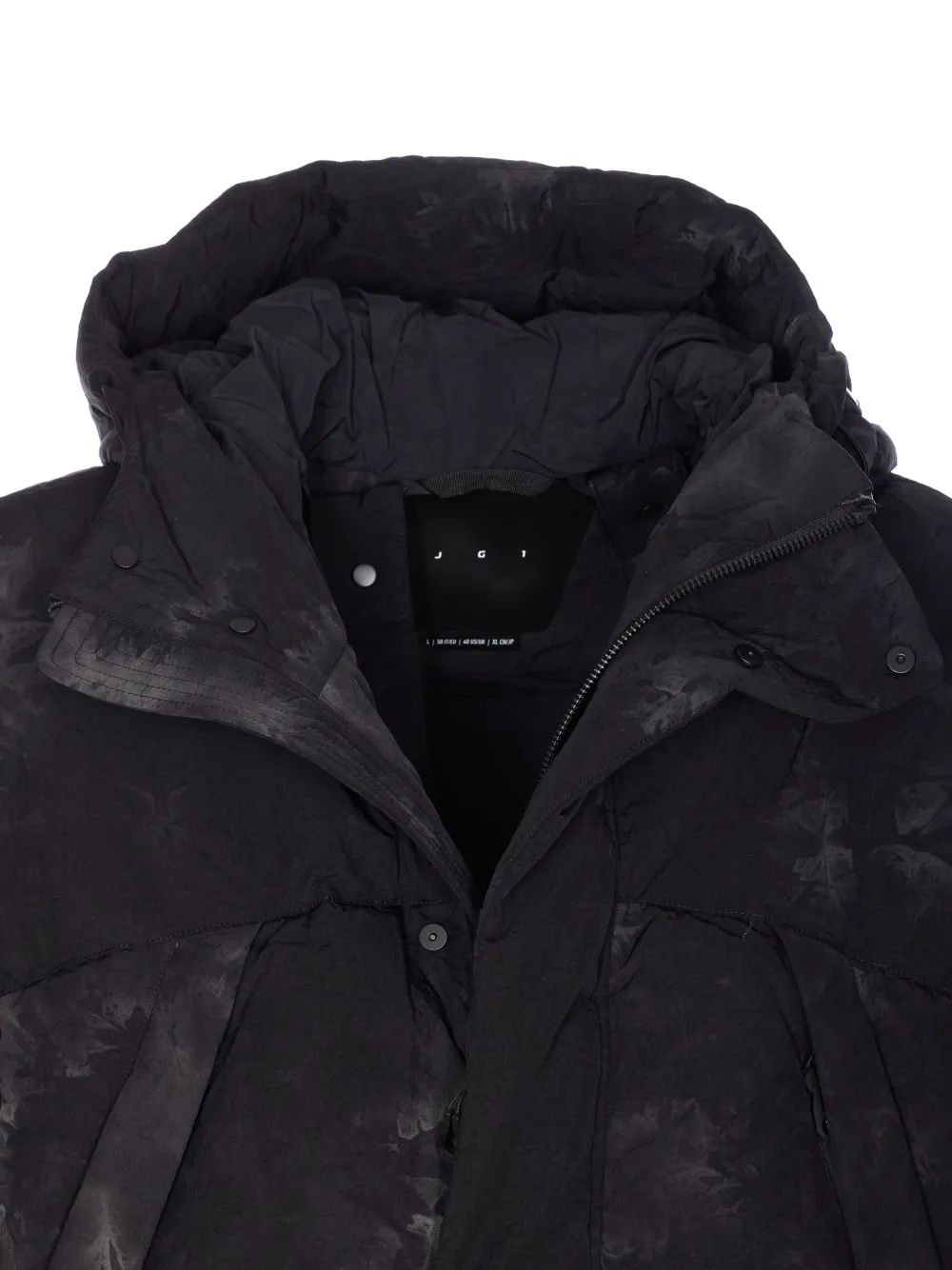 JG1 Jack met marmer-effect Zwart