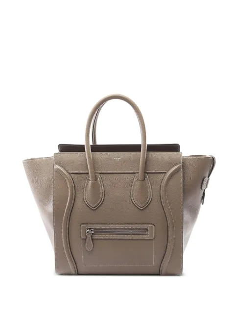 Celine Pre-Owned bolsa de mano Leather Mini Luggage Shopper 2010-2025