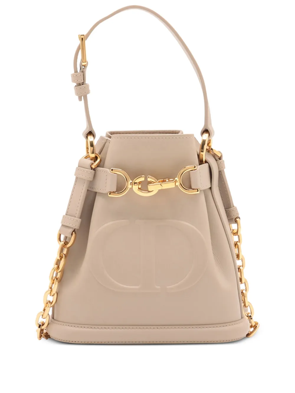 Christian Dior Pre-Owned 2010-2025 スモール エンボスカーフ セ ディオール サッチェルバッグ - Christian Dior Pre-Owned 2010-2025 スモール エンボスカーフ セ ディオール サッチェルバッグ -