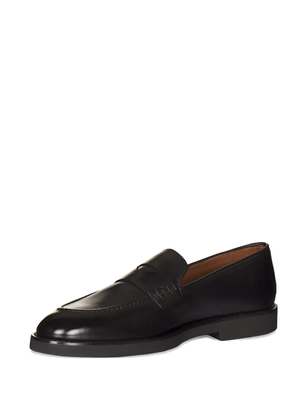 Doucal's flat loafers Zwart