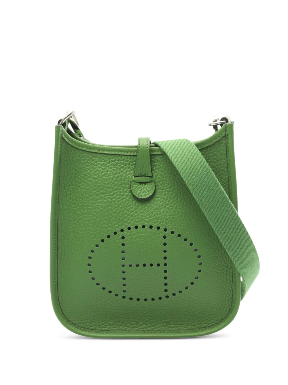 Hermès Pre-Owned 2024 Clemence Evelyne TPM crossbody bag | Green | Image 1