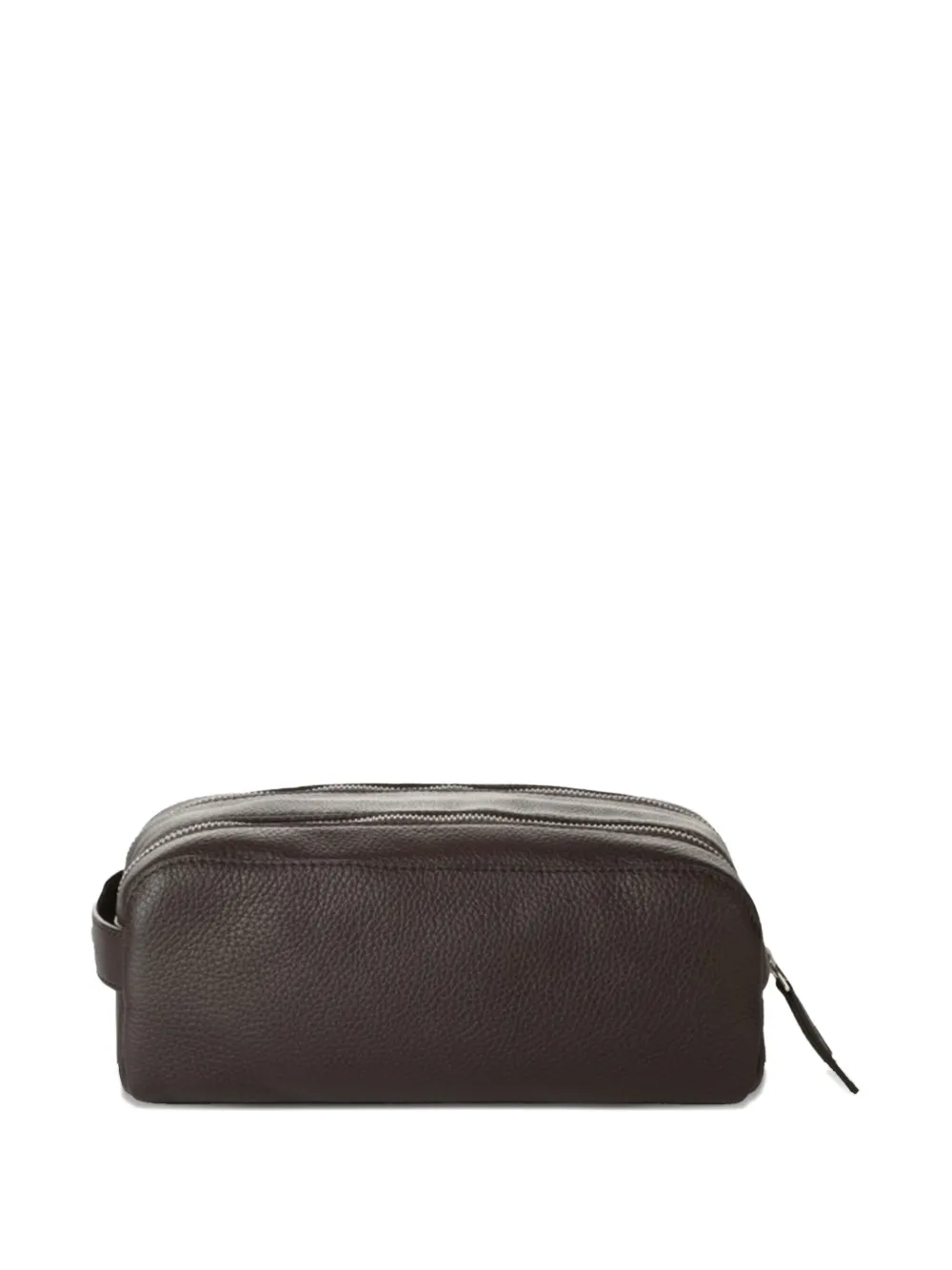 Orciani zip-up clutch bag - Bruin