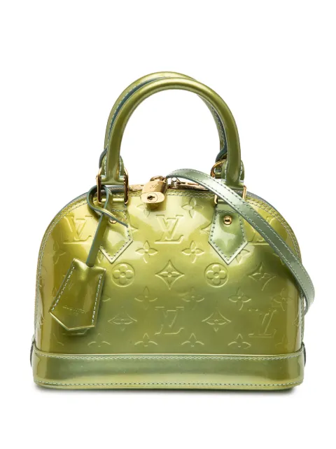 Louis Vuitton Pre-Owned 2011 Monogram Vernis Alma BB satchel