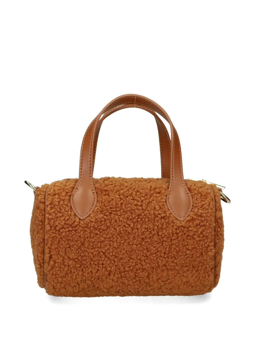 Love Moschino top-handle logo tote bag - Bruin