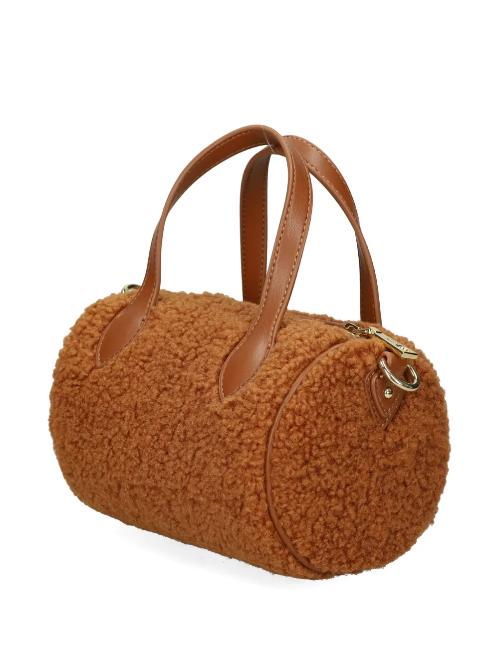 Love Moschino Shopper met handvat en logo Bruin