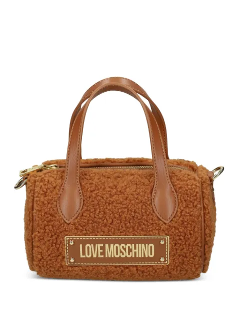 Love Moschino top-handle logo tote bag