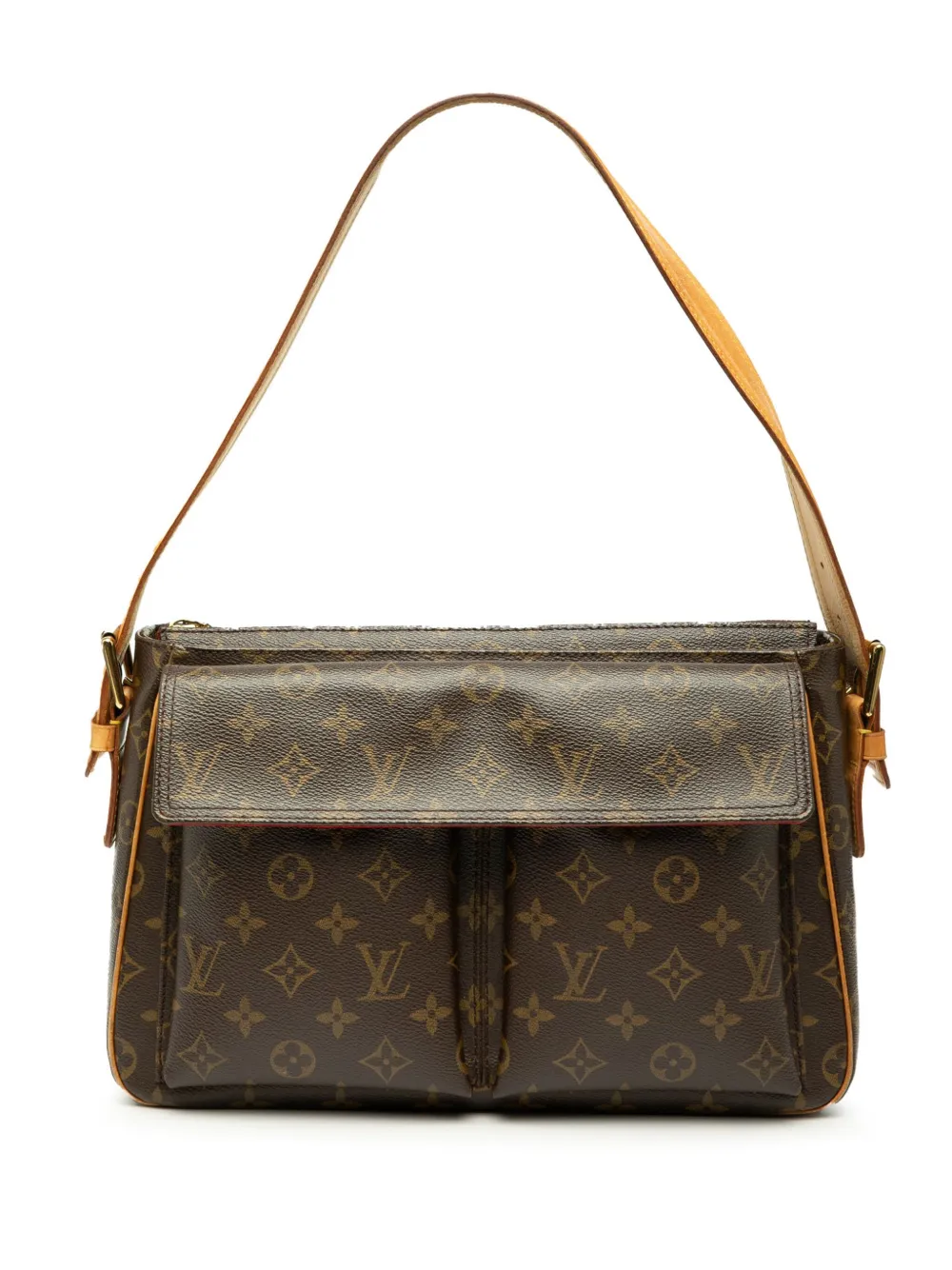 Louis Vuitton Pre-Owned 2000-2020 モノグラム ヴィバ シテ GM ショルダーバッグ - ブラウン Louis Vuitton Pre-Owned 2000-2020 モノグラム ヴィバ シテ GM ショルダーバッグ - ブラウン