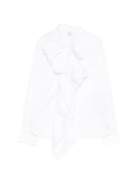 Alexander McQueen ruffled long-sleeve shirt