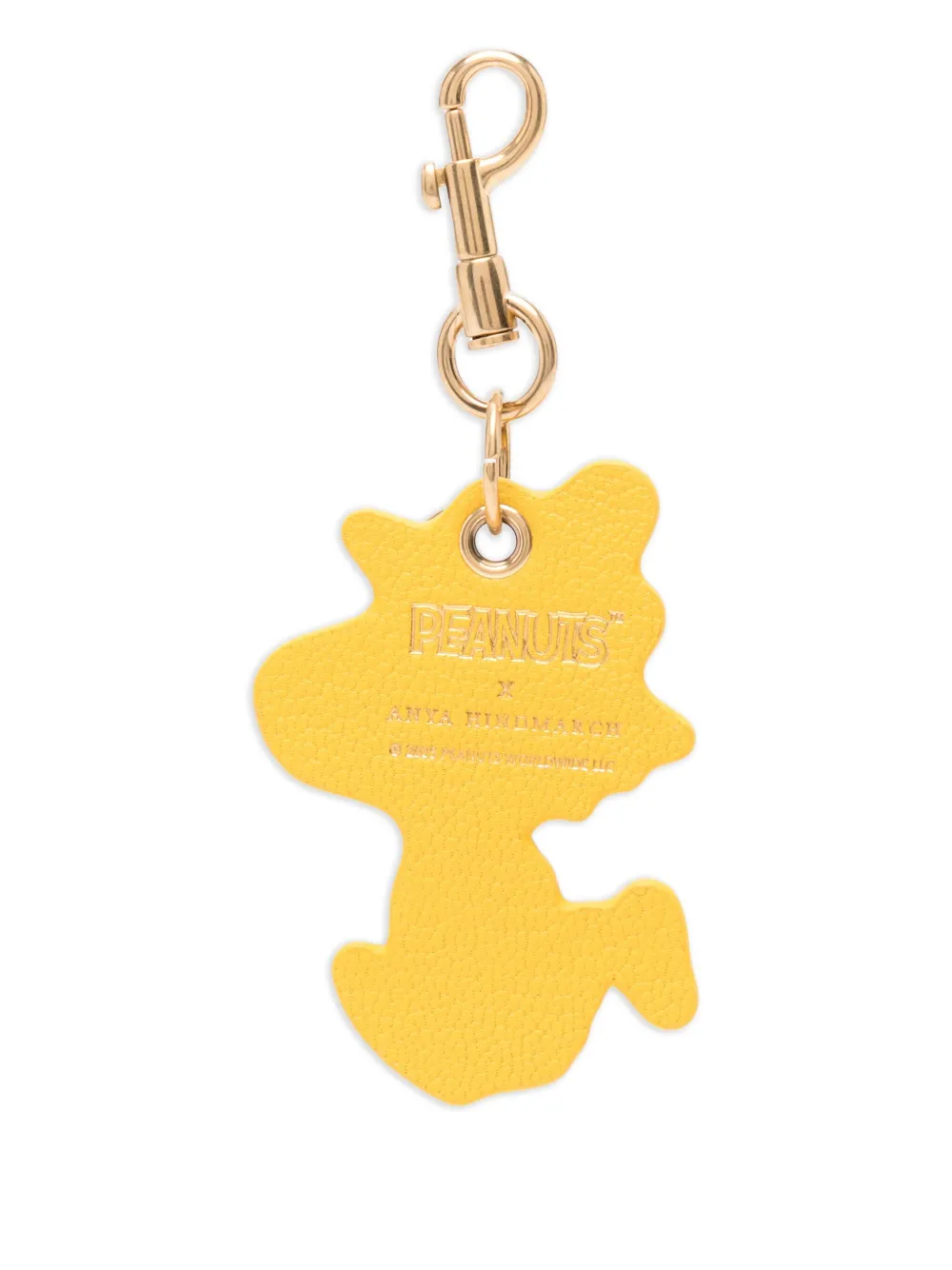  Anya Hindmarch X Peanuts Woodstock Keyring - Yellow 