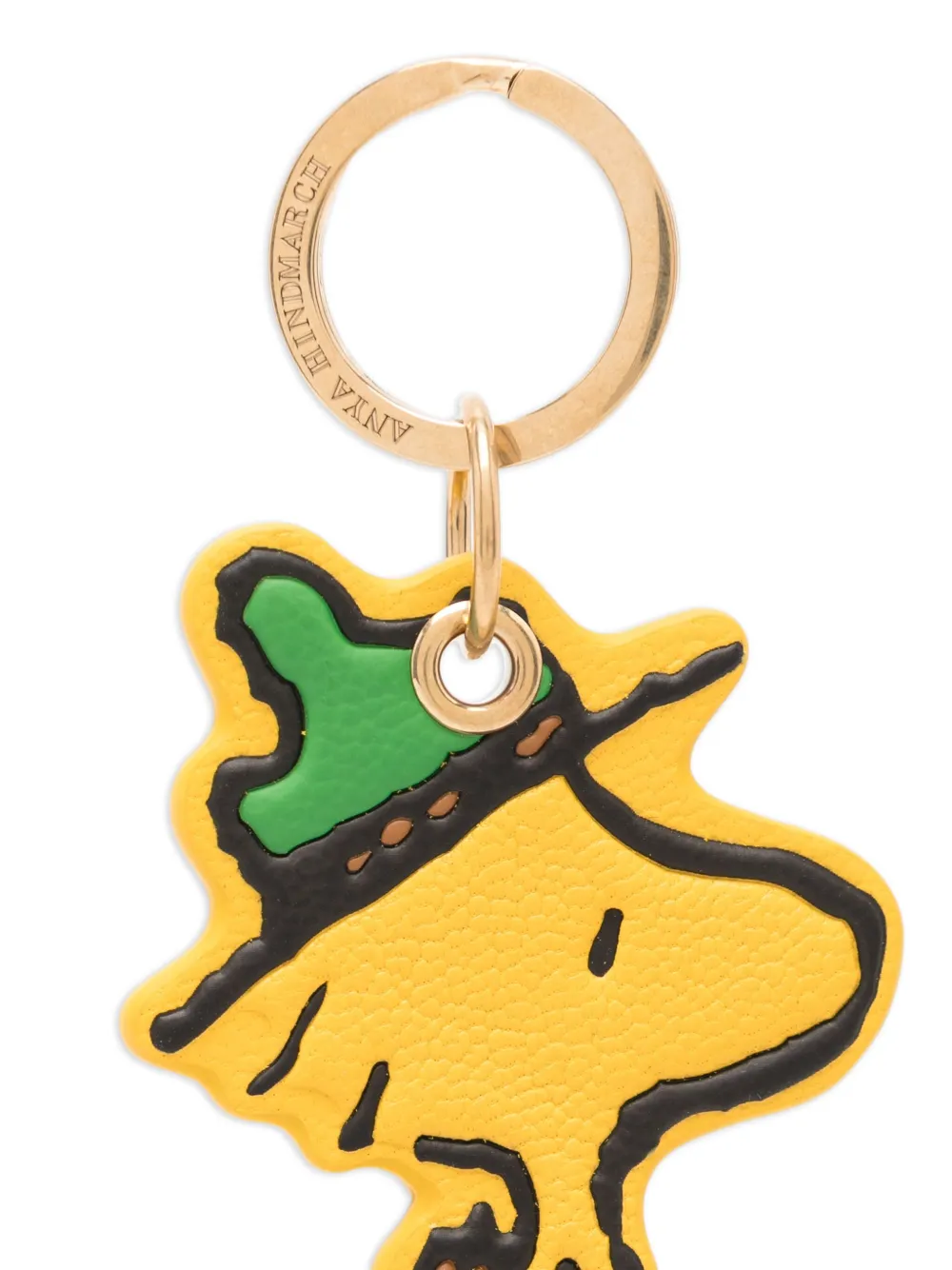  Anya Hindmarch X Peanuts Woodstock Keyring - Yellow 