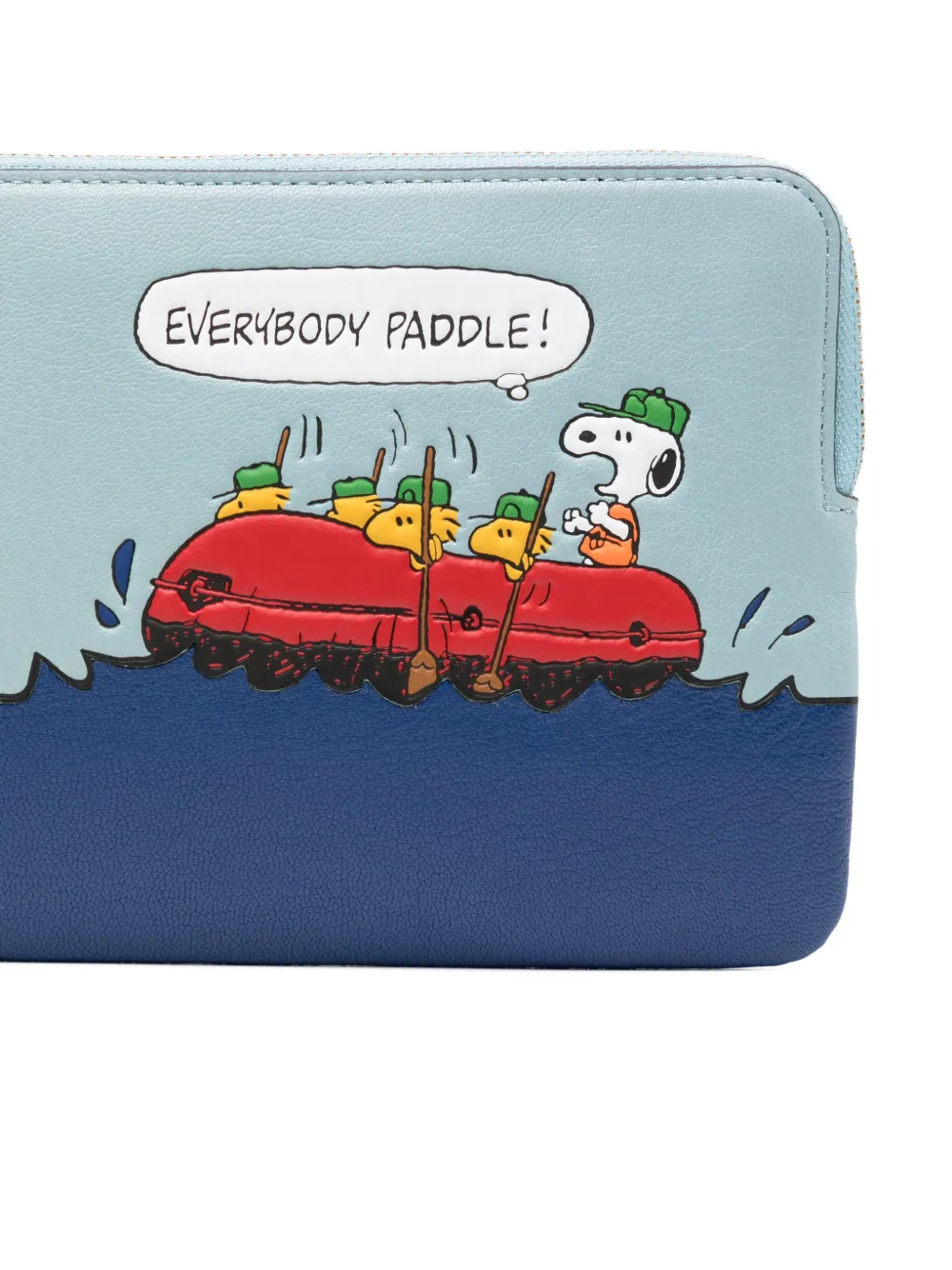  Anya Hindmarch X Peanuts Snoopy Clutch - Blue 