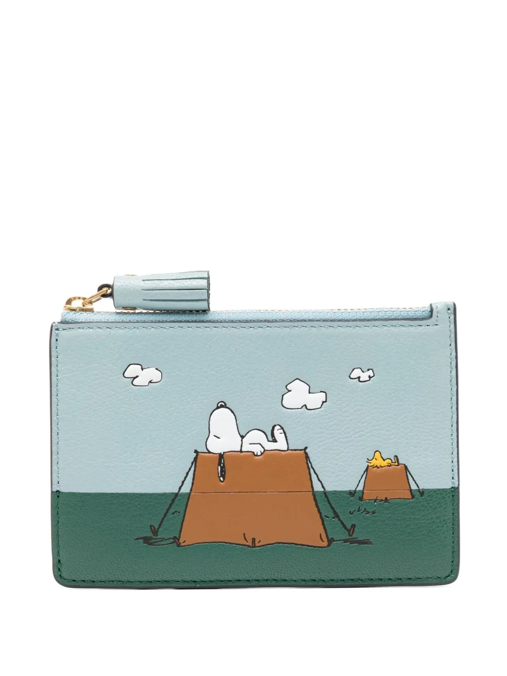Anya Hindmarch x Peanuts Portacarte Snoopy - Blu
