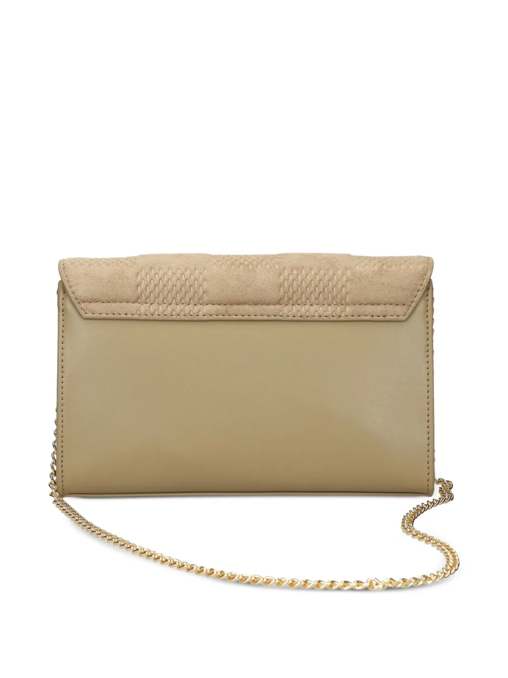 Love Moschino chain-strap logo-plaque shoulder bag - Beige