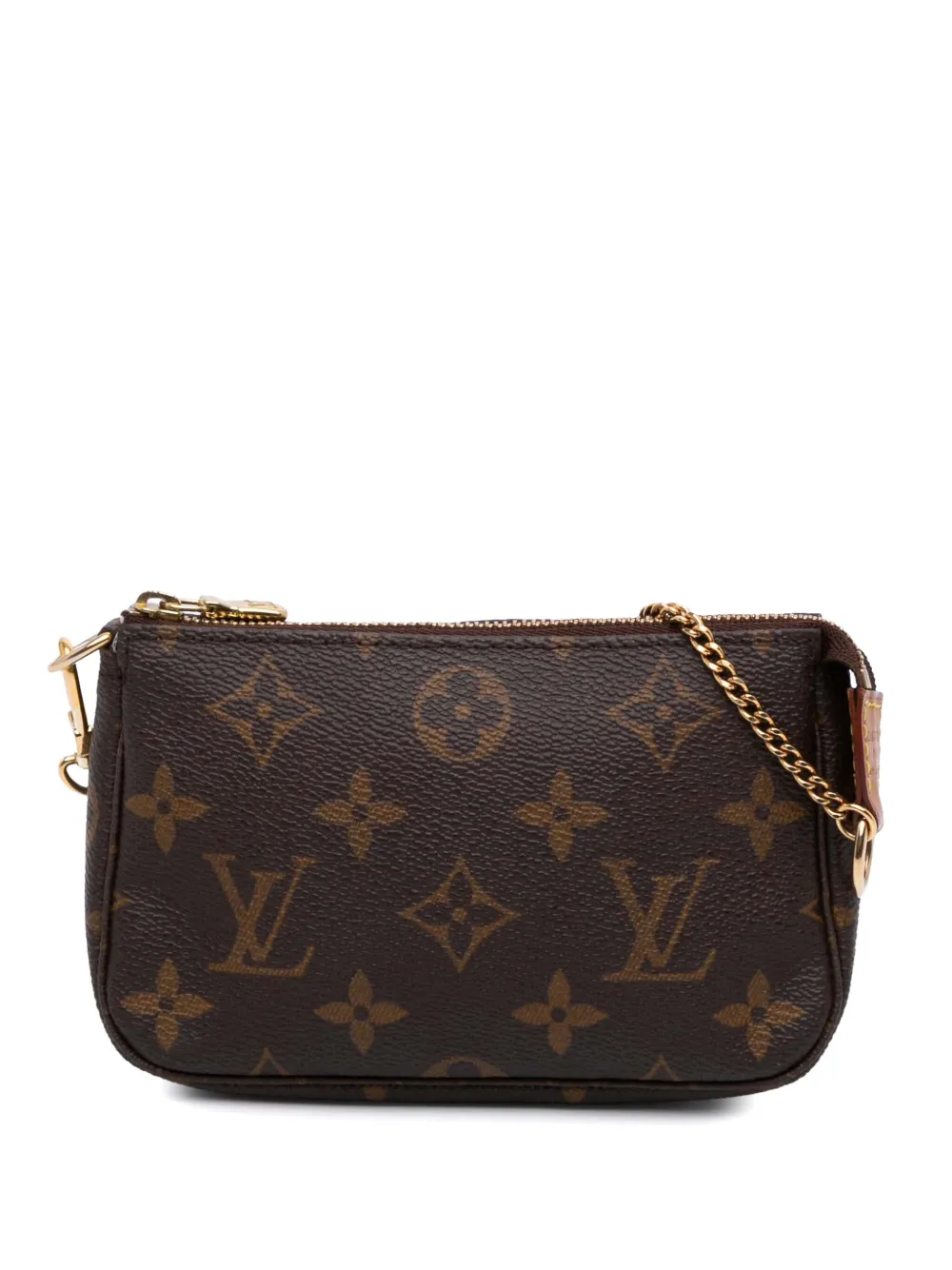 Louis Vuitton Pre-Owned 2003 モノグラム ミニポシェット アクセソワール ハンドバッグ - ブラウン Louis Vuitton Pre-Owned 2003 モノグラム ミニポシェット アクセソワール ハンドバッグ - ブラウン