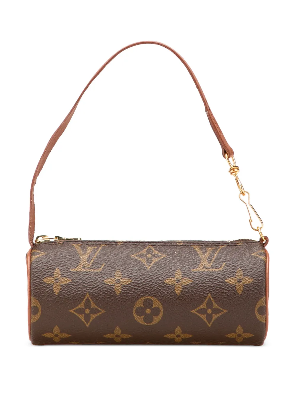 Louis Vuitton Pre-Owned 1990-2025 モノグラム パピヨン ポシェット ハンドバッグ - ブラウン Louis Vuitton Pre-Owned 1990-2025 モノグラム パピヨン ポシェット ハンドバッグ - ブラウン