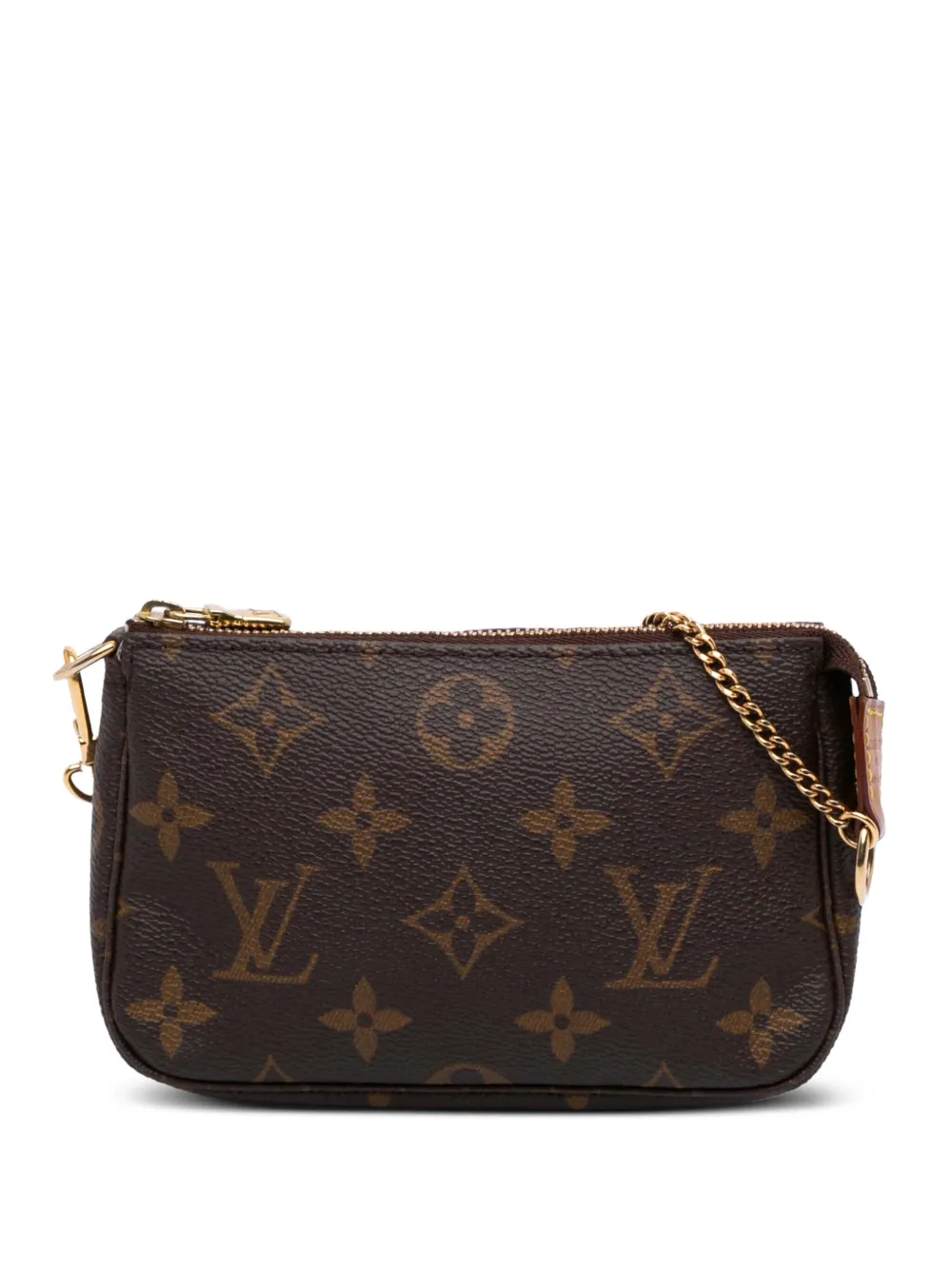 Louis Vuitton Pre-Owned 2005 Monogram Mini Pochette Accessoires handbag | Brown | Image 1