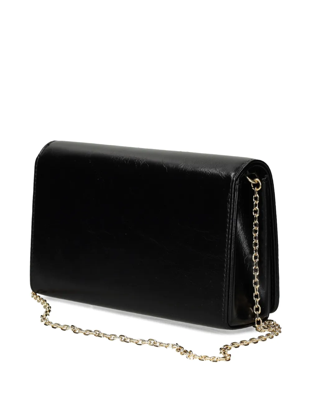 Love Moschino Studded Chain Cross Body Bag In Black