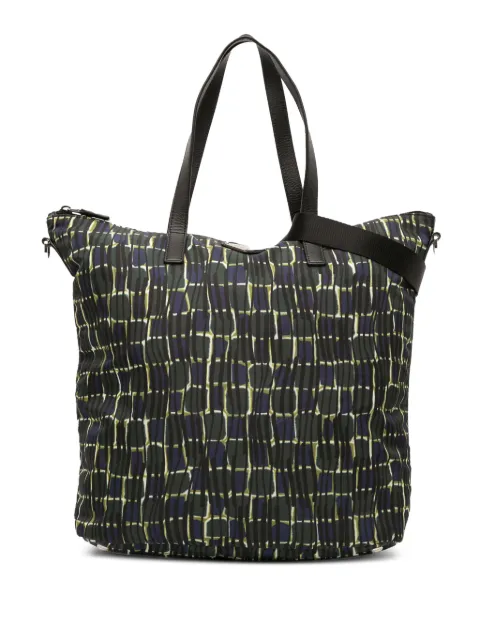 Prada Pre-Owned 2013-2025 Tessuto Stampato satchel