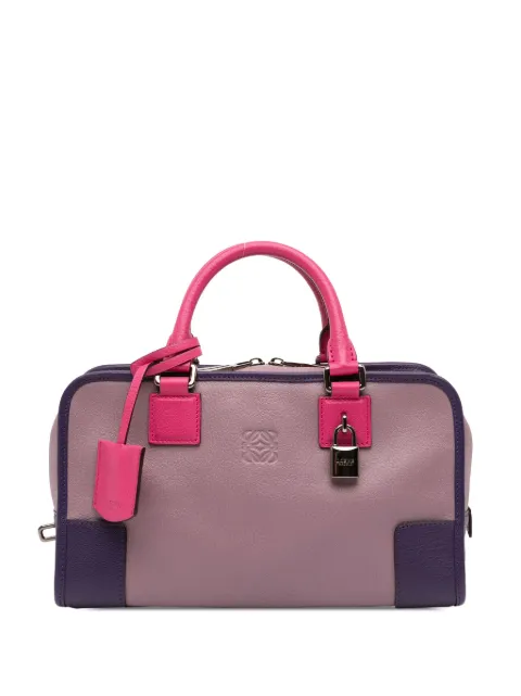Loewe Pre-Owned 2012 Tricolor Goatskin Amazona 28 handbag