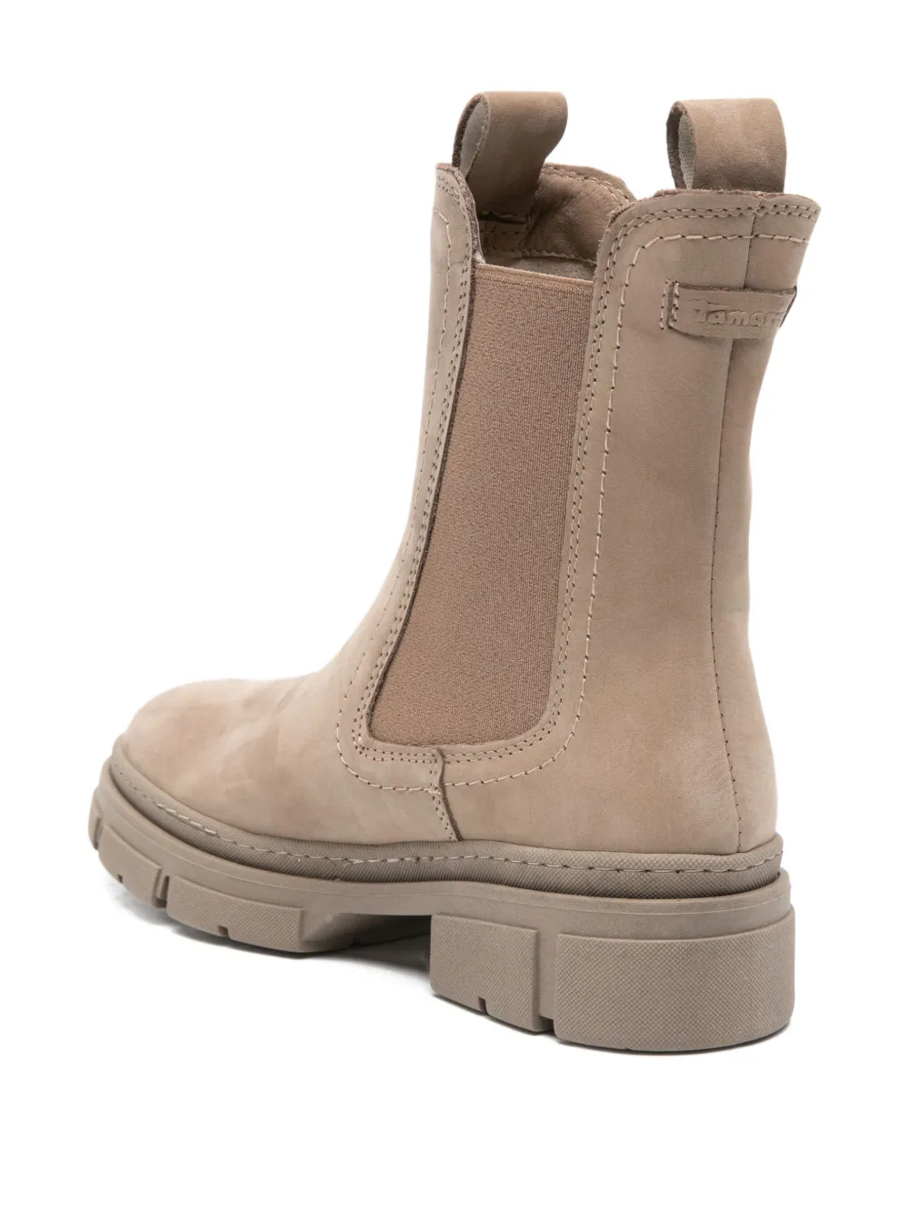 Tamaris 50mm Suede Boots In Brown
