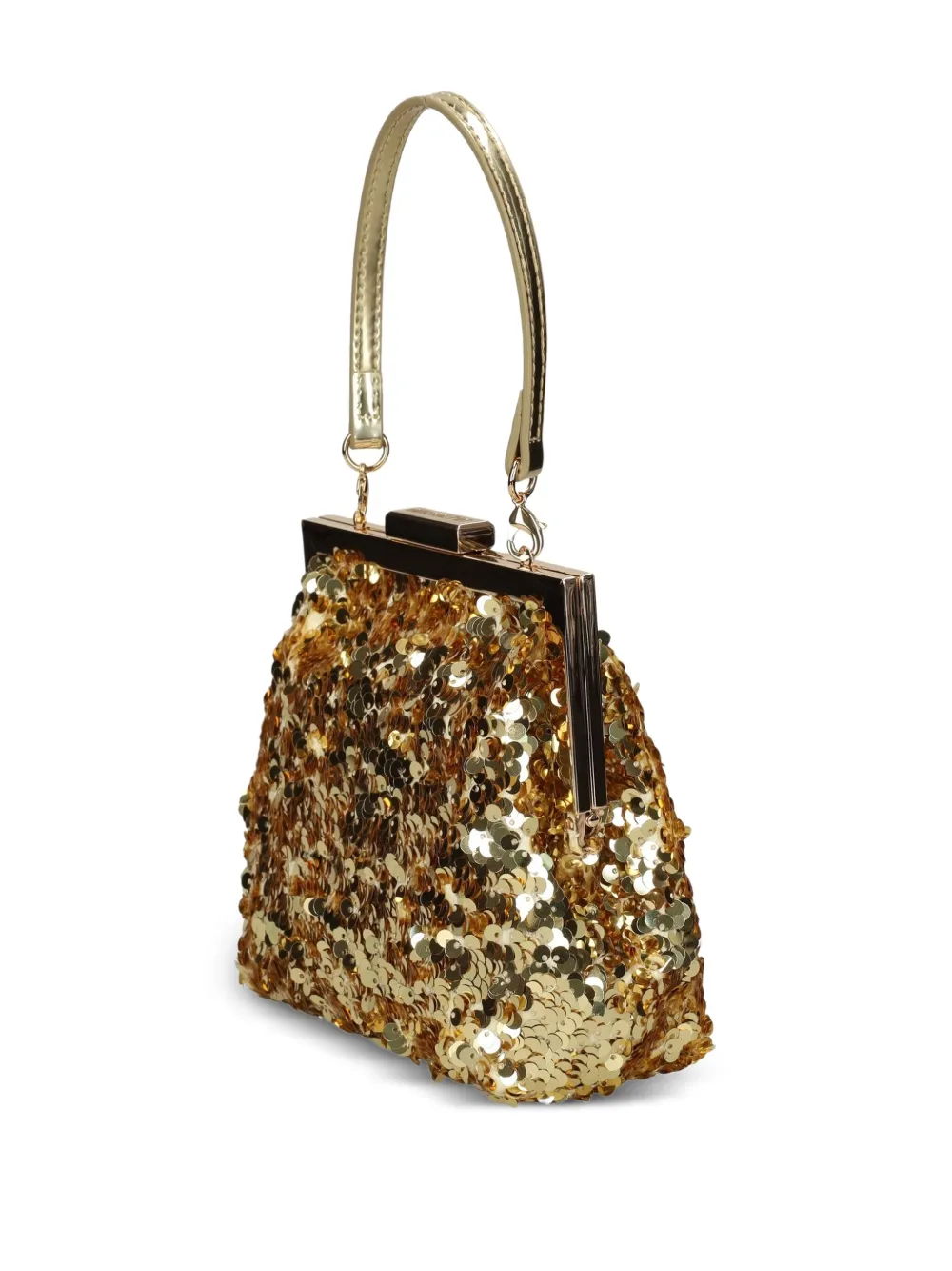 Love Moschino Sequin-embellishment Top-handle Tote Bag In Gold