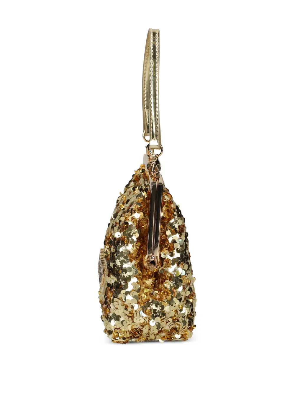 Love Moschino Sequin-embellishment Top-handle Tote Bag In Gold