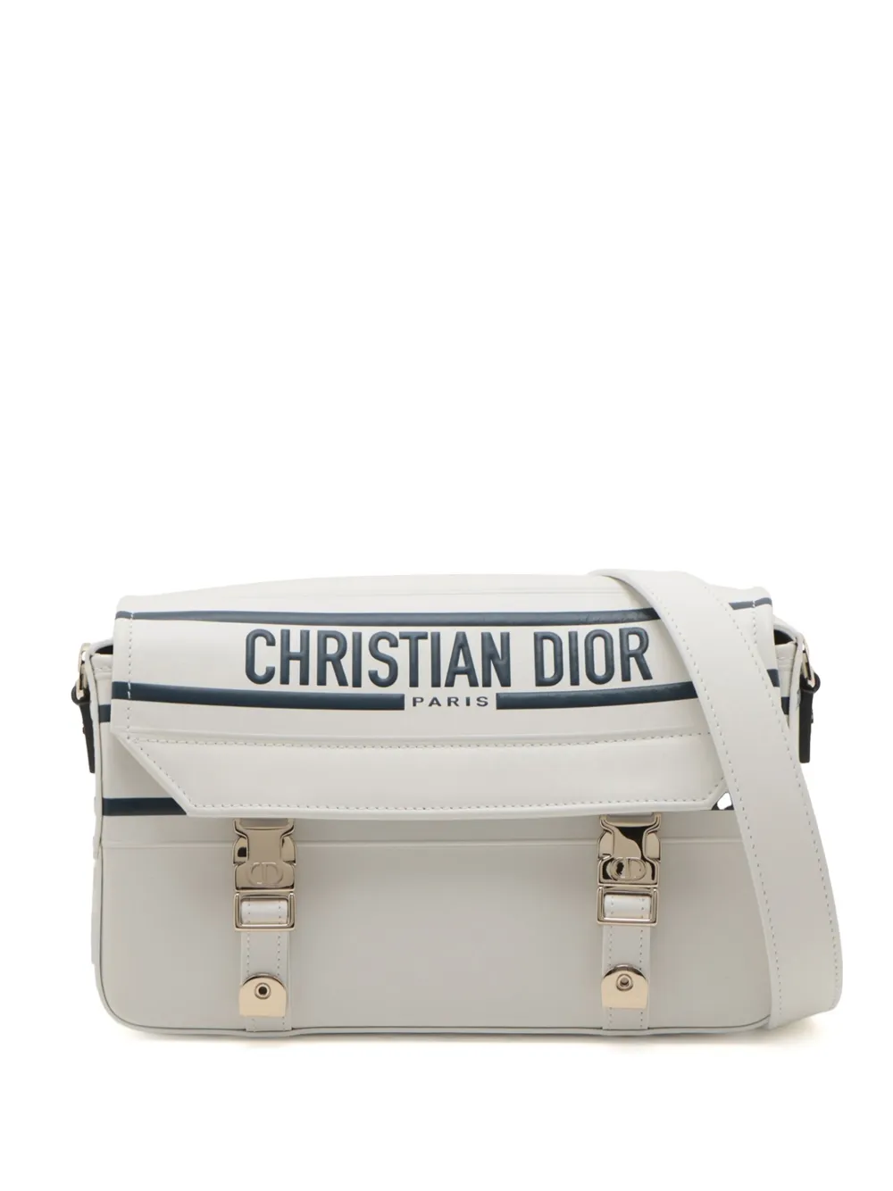 Christian Dior Pre-Owned 2020-2022 Small Smooth Calfskin Embroidered Christian Dior Pre-Owned 2020-2022 Small Smooth Calfskin Embroidered