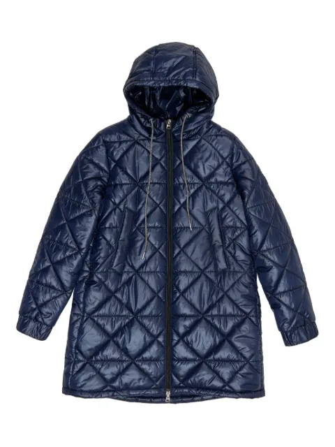 Bimba y Lola quilted hooded coat