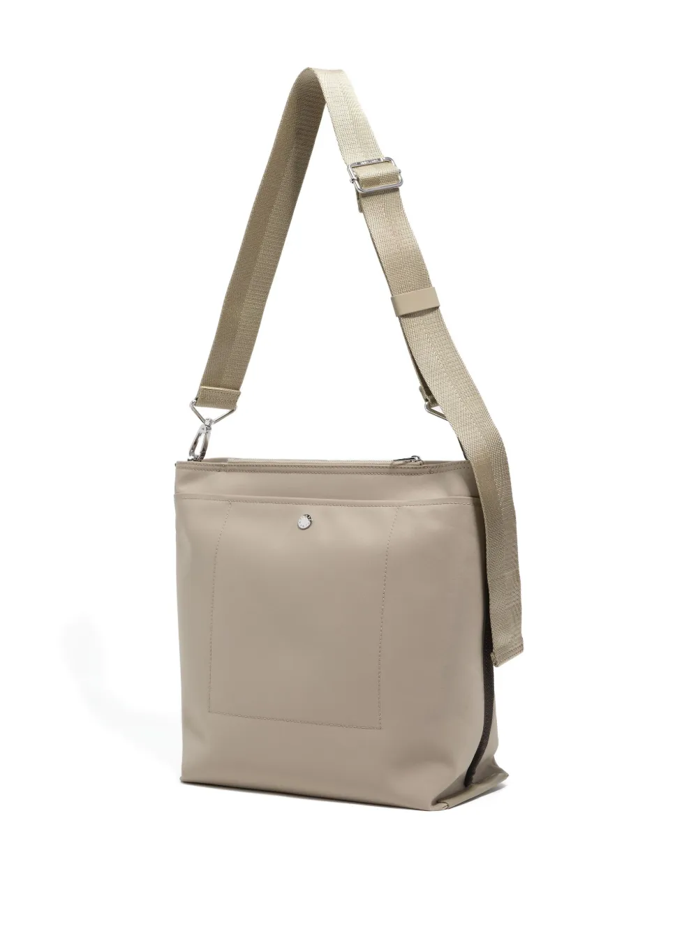 Bimba Y Lola Logo Strap Shoulder Bag In Neutral
