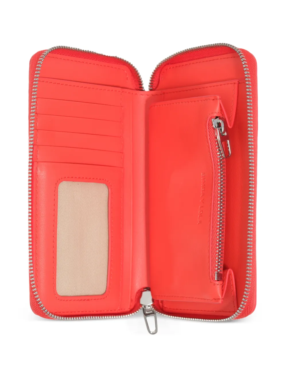 Bimba Y Lola Logo Zip Wallet In Red