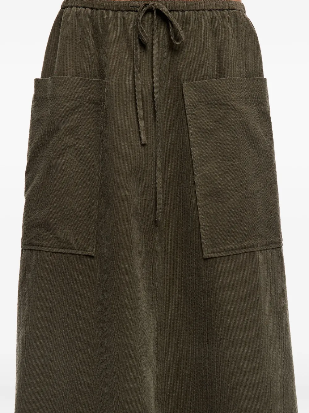 Bimba y Lola Midi-rok met trekkoord Groen