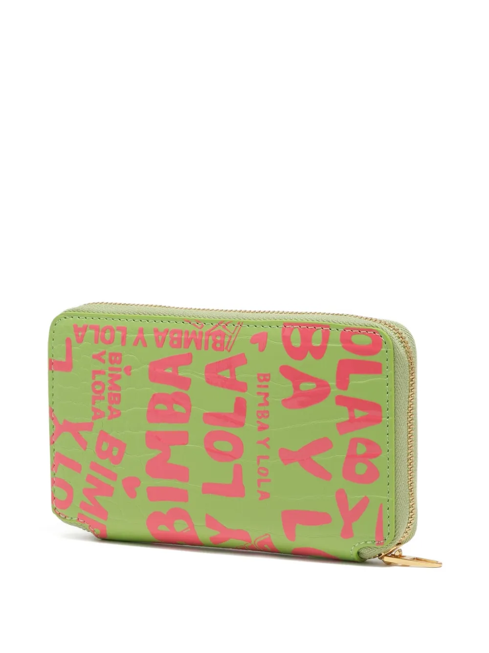 Bimba y Lola Portemonnee met logoplakkaat - Groen