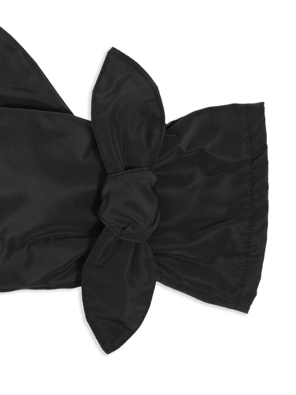Bimba Y Lola Bow Gloves In Black