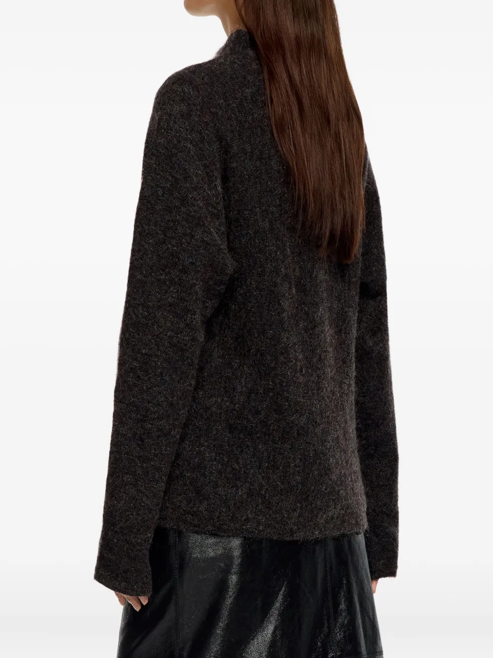 Bimba Y Lola High-neck Sweater In Black