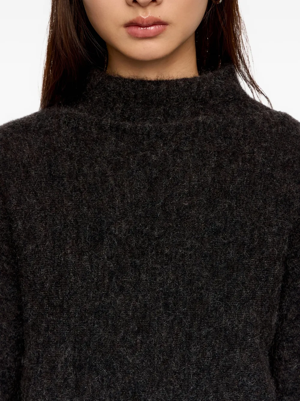 Bimba Y Lola High-neck Sweater In Black