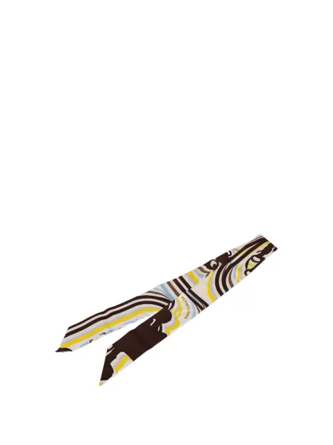 Hermès Pre-Owned 2019-2025 Brides De Gala Shadow Silk Twilly Scarf scarves