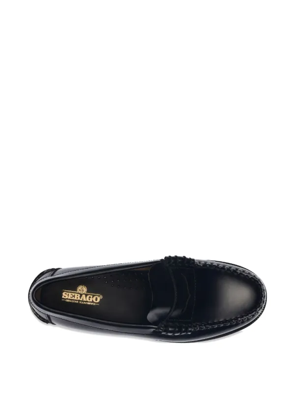 Sebago Dan Po LT Leather Loafers | Black | FARFETCH