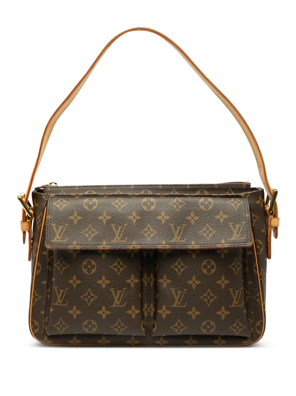Louis Vuitton Pre-Owned 2004 モノグラム ヴィバシテ GM ショルダーバッグ - ブラウン Louis Vuitton Pre-Owned 2004 モノグラム ヴィバシテ GM ショルダーバッグ - ブラウン