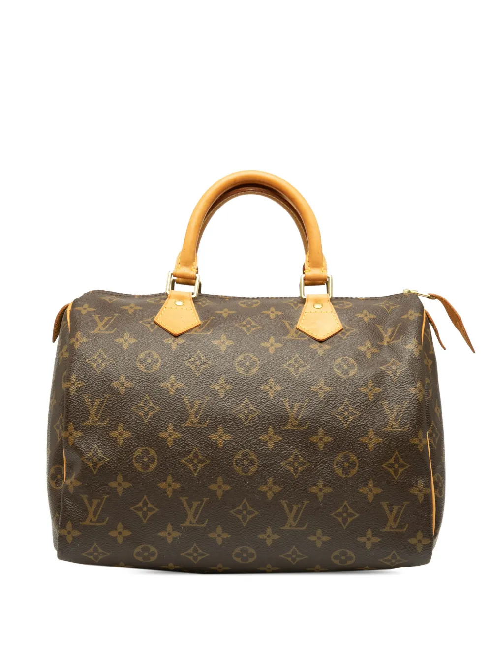 Louis Vuitton Pre-Owned 2002 モノグラム スピーディ 30 ボストンバッグ - ブラウン Louis Vuitton Pre-Owned 2002 モノグラム スピーディ 30 ボストンバッグ - ブラウン