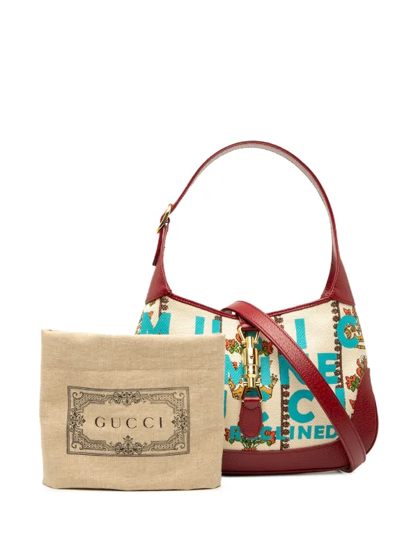 Gucci Pre-Owned 2016-2025 Small Canvas 100 Centennial Music Jackie