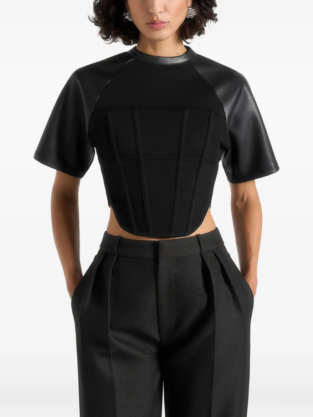 Manière De Voir playera Juline | negro | Image 1