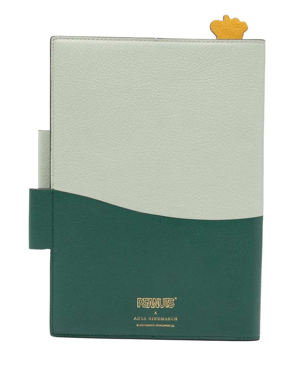  Anya Hindmarch X Peanuts Snoopy Notebook Folder - Green 
