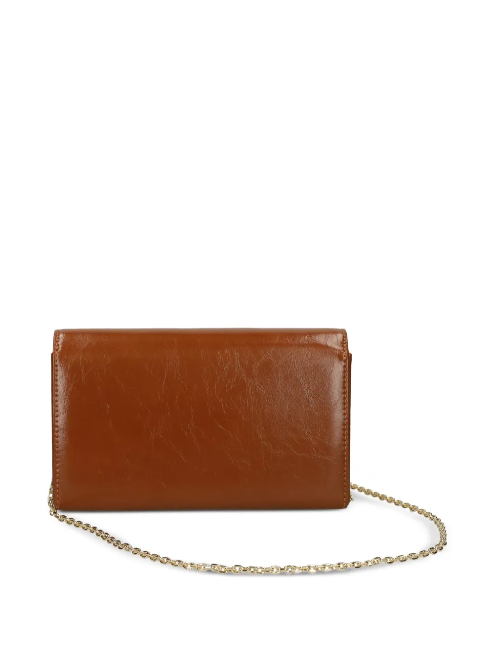 Love Moschino Studded Chain Cross Body Bag In Brown