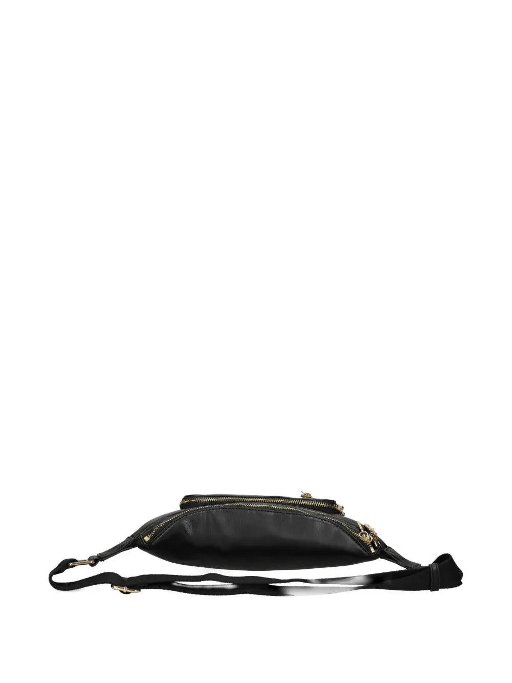 Love Moschino Zip-charm Belt Bag In Black